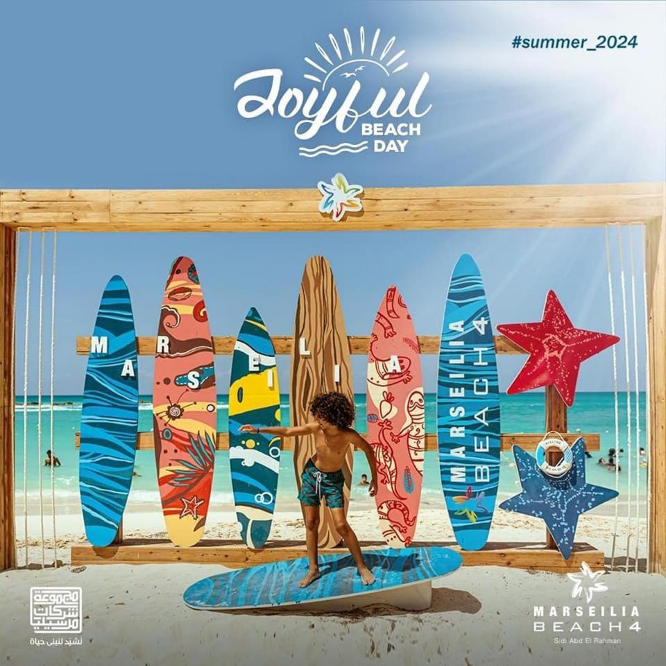 Marseilia Beach 4 - Families Only Ел Аламейн Екстериор снимка